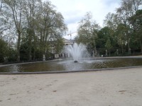 Fontána v Bruselském parku