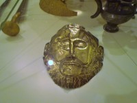Muzeum, replika Agamemnónovy masky