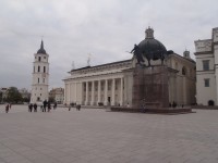 Vilnius - Katedrála a Katedrální náměstí
