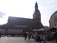Riga - Katedrální náměstí a Dóm