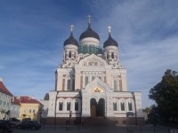 Tallinn - Chrám Alexandra Něvského