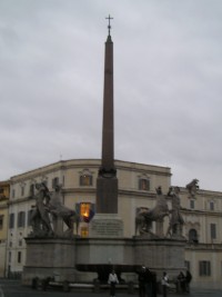 Řím - Fontána Castora a Polluxe