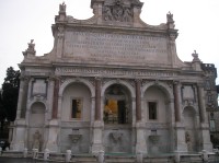 Řím - Janicul, Fontana dell Acqua Paola