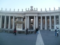 Řím - Piazza San Pietro ve Vatikánu