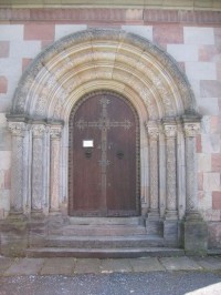 Hlavní vchod do hrobky