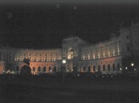 Hofburg: Noční Vídeň