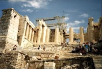 Propylaje: vstup na Akropolis