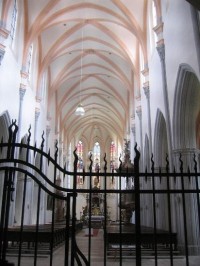 Kostel Narození Panny Marie: Interiér kostela