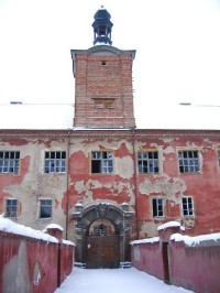Zámek: Hlavní vchod do zámku