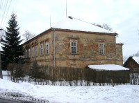 Pohled na zámek ze západu: Zámek Stračov