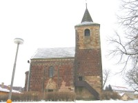 Kostel od severu