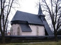 Kostel od severovýchodu