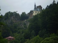 Pohled z Malé Skály na Pantheon