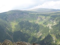 obří důl ze sněžky