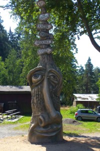 rozcestník u Velkého Dářka