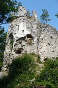 Blatnický hrad (zrúcanina), Gaderská dolina