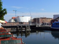 Stralsund  -  stavba nového Oceánea