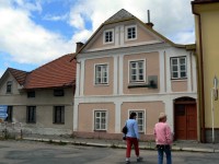 Počátky - stará škola - muzeum O.Březiny