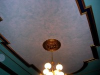 Stráž nad Nežárkou: kabinet Emy Destinové - strop