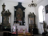 Stará Lubovňa: interiér hradní kaple