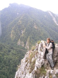 Sokolica - pohled z výhlídkové plošiny (září 2008)