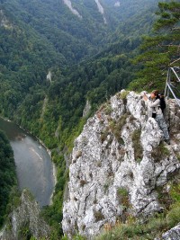 Sokolica - pohled z výhlídkové plošiny (září 2008)