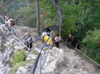Sokolica - pod vyhlídkovou plošinou (září 2008)