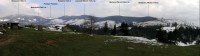 Redykalny Wierch - lokalizace vrcholu při pohledu od chaty Schronisko PTTK na Hali Boraczej (duben 2011)