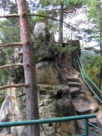 vrchol hradu Vranov