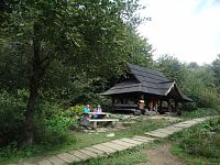Przełęcz Bukowska - turistické odpočívadlo (září 2019)