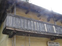 Múzeum oravskej dedidy - pavlač "Sypárne" z osady Srňacie