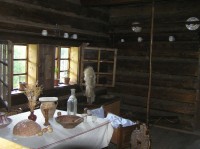 Múzeum oravskej dedidy - interiar samoty