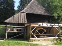 Múzeum oravskej dedidy - vodní mlýn z Novotě