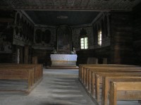 Múzeum oravskej dedidy - interiér kostela