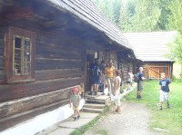 Múzeum oravskej dedidy - usedlost středního rolníka z obce Podbieľ