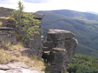 Sninský kameň - skalní tvary na Veľkom Sn. kameňu