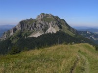 Veľký Rozsutec - ze stoupání na vrchol Stoha (srpen 2011)