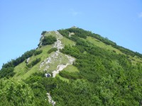 Stratenec - pohled ze sedla Vráta (červen 2006)
