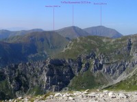 Veľká Kamenistá - při pohledu z Kodratovej kopy (Červené vrchy - září 2009)