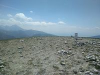 Małołączniak - vrchol hory (červen 2019)