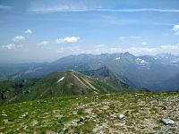 Kondratova kopa - podled na vrchol z Malolúčniaka (červen 2019)