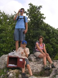 Sivec - na vrcholu (červen 2011)