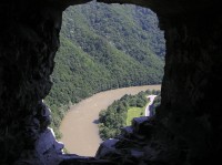 Starý hrad - pohled z hradu (červenec 2006)
