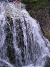 NPR Rozsutec - vodopád v Horných dierach (srpen 2011)