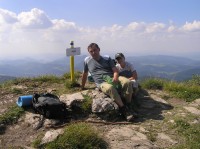 Kraviarske - na vrcholu (srpen 2012)