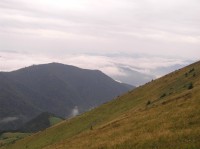 Suchý vrch - pohled ze Sten (září 2012)