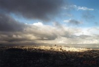 pohled na San Francisko z Twings Peaks