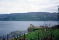 hrad Urquhart na Loch Ness