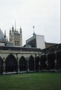 Westminsterské opatství - rajská zahrada