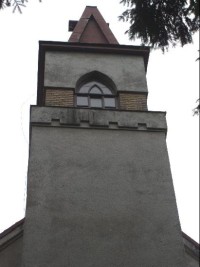 věž kostela v Rokoli